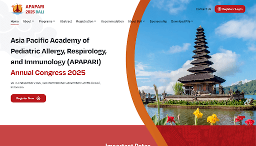 APAPARI 2025 Congress Website