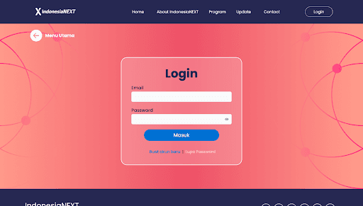 IndonesiaNEXT Registration System