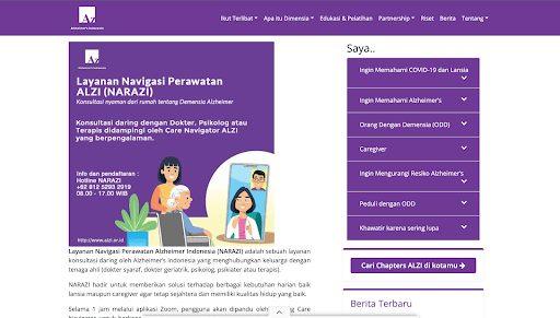 NARAZI (Alzheimer Care Navigation Service)